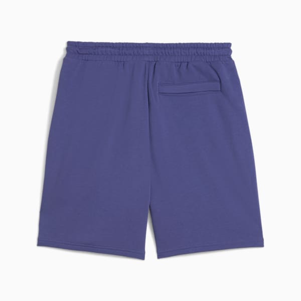 WARDROBE ESSENTIALS Men's Relaxed 7" Shorts, Blue Crystal, extralarge